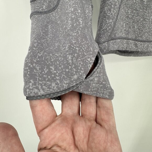 LULULEMON t shirt tee swiftly long sleeve thumb hole gym workout sports gray 14 - Picture 4 of 6